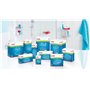 tesa® Baath Panier d'angle, métal chromé, adhésif, technologie sans percer