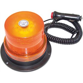 Berger + Schröter Gyrophare Fixation magnétique 12/24V Orange