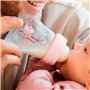 MAM Baby Biberons en Verre Lot de 2 Feel Good dès la Naissance 170 ml & 260 ml, Biberon en Verre, Rose
