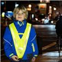 POS 31479 – Gilet de sécurité pour Enfant en Forme Triangulaire avec Motif Paw Patrol Tendance, col de sécurité Jaune Fluo avec 