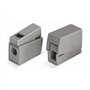 Wago 224-101 - Lot de 25 Bornes de Lampe et de Douille - Borne de Connexion Enfichable - 2 Voies - Jusqu'à 2