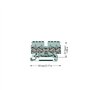 Wago 870–831 Rail DIN terminal Block