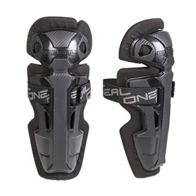 O'NEAL | Protection genoux & tibias | Enfants | Motocross VTT BMX MX MTB | Coques plastiques robustes | Pro II RL Carbon Look Kn
