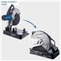 Scheppach Tronçonneuse à Métaux MT150 | Scie à métaux | Hauteur de coupe max. 115 mm | 2600W | 4200 min-1 | Disque à tronçonner 
