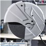 Scheppach Tronçonneuse à Métaux MT150 | Scie à métaux | Hauteur de coupe max. 115 mm | 2600W | 4200 min-1 | Disque à tronçonner 