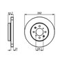 Bosch BD143 Disques de frein - certification ECE-R90-1 jeu de 2 disques