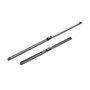 Longueur: 750mm/530mm – 1 Paire de Balais avant