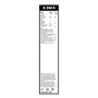 Bosch Balais d'Essuie-Glace Plats Aerotwin A244S, Longueur: 625mm/550mm − 1 Paire de Balais avant