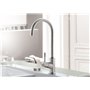 Robinetterie Villeroy & Boch Umbrella, haute pression, robinet avec cartouche céramique et rotation 360°, robinetterie économiqu
