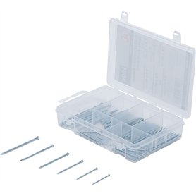 BGS Diy 88178 | Assortiment d’aiguilles de plinthe/panneau | 100 pièces