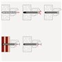 fischer - Vis de fixation pour cadres de fenêtres PVC ou aluminium FFS 7,5x82 avec tête plate à empreinte TX30 / Boite de 100
