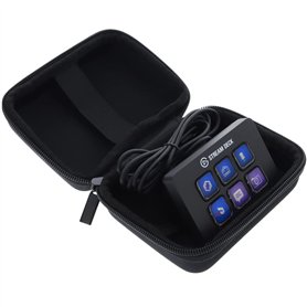 foto-kontor Housse Compatible avec Elgato Stream Deck Mini Transport Case - Protection sûre pour Les déplacements - Noir