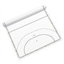 Taktifol Ballon de handball – tactique Feuilles pour entraîneurs – enroulable avec 25 feuilles