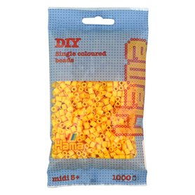 Hama - 207-03 - Loisirs Créatifs - Perles et Bijoux - Sachet 1000 Perles - Jaune