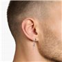 Thomas Sabo CR713-643-11 Boucles d'oreilles serpent et épée pour femme en argent sterling 925 noirci avec zircone, taille : 35 x