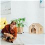 cabane en MDF