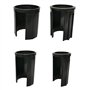 Land-Haus-Shop Lot de 4 supports de parasol réducteurs 48