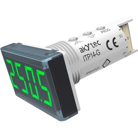 akYtec ITP14-G Appareil de mesure numérique à encastrer Indicateur de process universel ITP14 (vert)