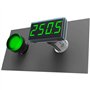 akYtec ITP14-G Appareil de mesure numérique à encastrer Indicateur de process universel ITP14 (vert)