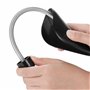 Incutex Lot de 5 Paires Embauchoirs la taille adaptable 38-44, Forme Chaussure en Plastique, noir