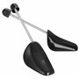 Incutex Lot de 5 Paires Embauchoirs la taille adaptable 38-44, Forme Chaussure en Plastique, noir