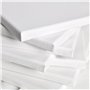 Artina Lot de 3 Premium 3D Canvas Toile Peinture 25x25 cm – FSC® Châssis Bois pour Toiles 100% Coton 380 g/m² Sans Acide – Toile