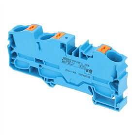 2216-1304 | WAGO 3-CONDUCTOR THROUGH TERMINAL BLOCK WITH PUSH-BUTTON 16 MM²