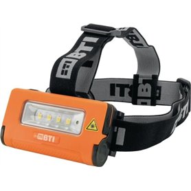 Berner Lampe frontale LED 2 en 1 pour atelier (orange)