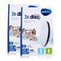 BRITA MicroDisc - Lot de 3 Filtres à Eau Compatibles Avec Bouteilles Fill&Go et Carafes Fill&Serve (Lot de 2)