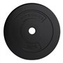 Physionics® Disques Poids - Set 2 x 2,5/5/10/15kg, Ø 31mm, Revêtement en Plastique - Plaques pour Haltères, Fitness, Musculation