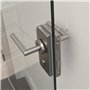 Navaris Lot 8 pièces Butoir poignée de Porte en PVC - Set stoppeur Porte Mural Transparent - Caoutchouc Protection Murale poigné