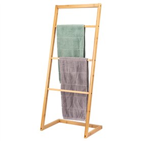 bremermann Porte-serviettes 4 barres porte-serviettes en bambou