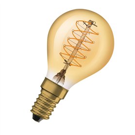 OSRAM Vintage 1906 gold tinted LED lamp