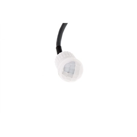 HUBER Motion 18 Mini détecteur de mouvement PIR 120° / 360° pour montage intérieur/extérieur I Capteur IP65 I Détecteur de mouve