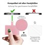 NALIA Chaîne universelle avec coussinet - Cordon pour coque de téléphone portable à bandoulière - Mousqueton de suspension en mé
