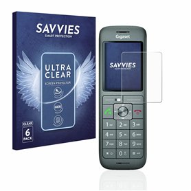 savvies Protection Ecran pour Gigaset CL660HX (6 Pièces) - Film Protection Ultra Clair