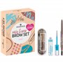 essence cosmetics easy & WOW Lot de 3 kits de maquillage pour les sourcils - Végétalien - Sans particules de microplastique - Sa