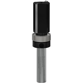 Bosch 1 fraise à affleurer PRO avec roulement à billes de guidage supérieur (pour bois tendre