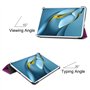 Lobwerk Étui de Protection Fin pour Tablette Huawei MatePad Pro MRR-W29 2021 10,8" avec Fonction Support et Fonction Veille Auto