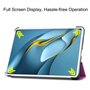 Lobwerk Étui de Protection Fin pour Tablette Huawei MatePad Pro MRR-W29 2021 10,8" avec Fonction Support et Fonction Veille Auto