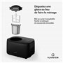 Sorbetière Klarstein FrostFusion : 1L Sorbetière & Yaourtière, Compresseur Intégré, Écran LED Tactile, Fonction Keep-Cool, Bol I