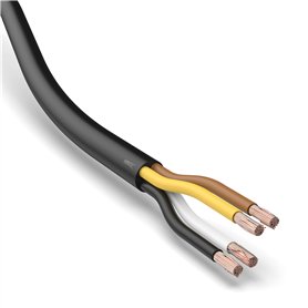 Auprotec Câble de véhicule 5 m - 4 x 1