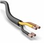 Auprotec Câble de véhicule 5 m - 4 x 1,5 mm² - Câble rond 4 fils - Câble électrique FLRYY - Pour remorque de voiture