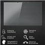 Bruni Protecteur d'écran compatible avec HP EliteBook x360 1040 G8 Film Protecteur, cristal clair Écran protecteur (2X)