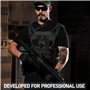 ACE Schakal Gants d'extérieur - Gants Tactiques pour l'Airsoft, Le Paintball et Le tir Sportif - Compatibles avec Les écrans Tac