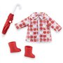Coffret Jour De Pluie & Accessoires - COROLLE - 3 accessoires - pour poupée 36cm Ma Corolle - des 3 ans