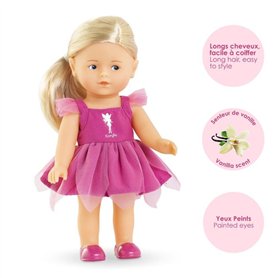 Coffret Mini Corolline - Corolle - Rosy Fée - Poupée en vinyle - Robe de fée - Ailes de papillon
