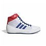 Chaussons d'Arts Martiaux Adidas Hvc Wrestling Blanc