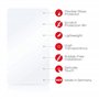 upscreen Protecteur d´Écran en Verre Trempé pour New Nintendo 2DS XL – Glass-Plastique 9H Dureté