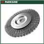 Parkside Brosse à joints en métal avec poils métalliques | Brosse de rechange en métal pour enlever les lichens et la mousse | p